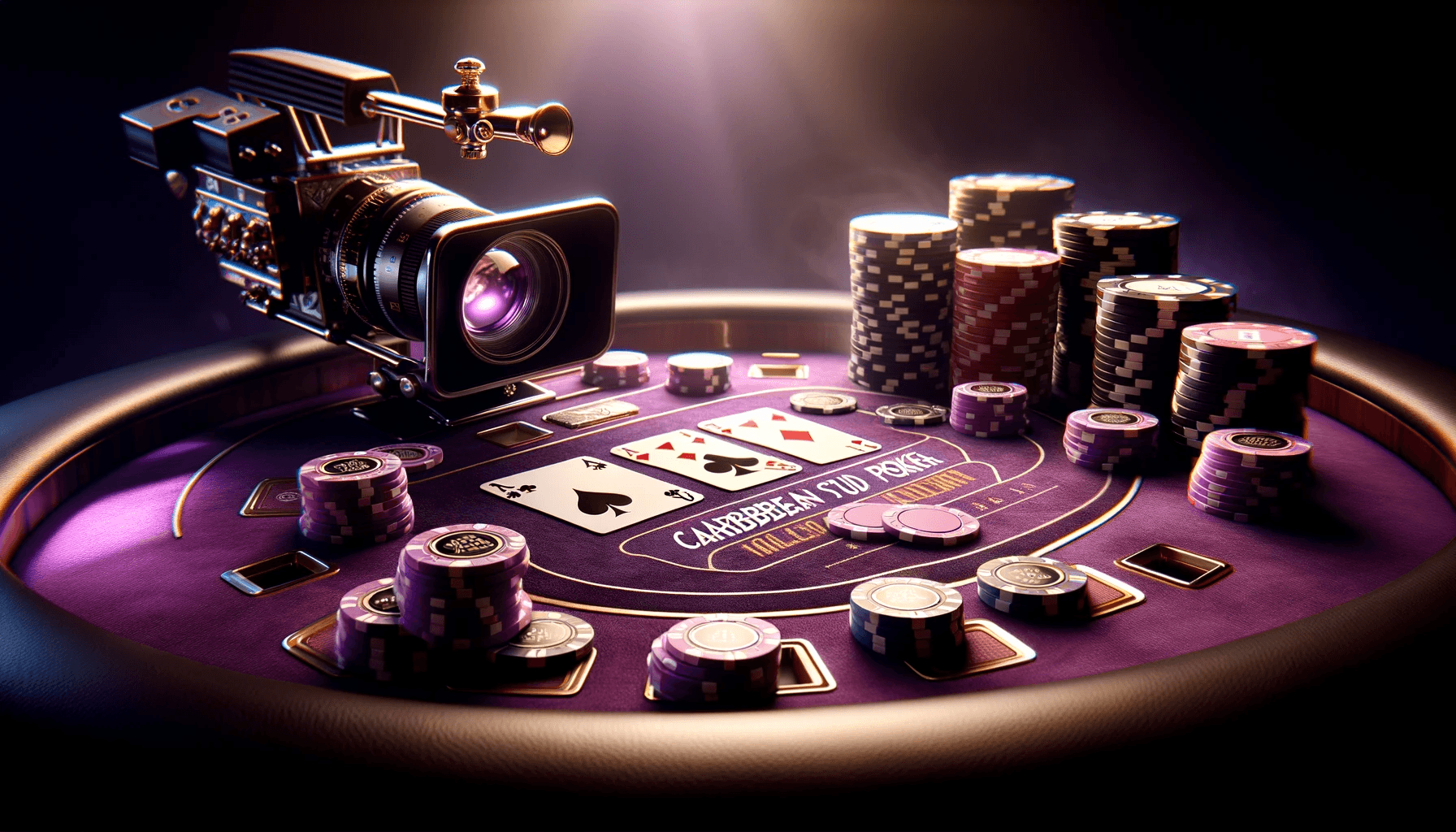 Los pros y los contras de jugar online en vivo Caribbean Stud image